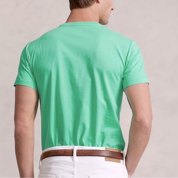 Ralph Lauren Polo men’s Classic Fit cotton short sleeved crew neck T-shirt - Picture 4 of 4